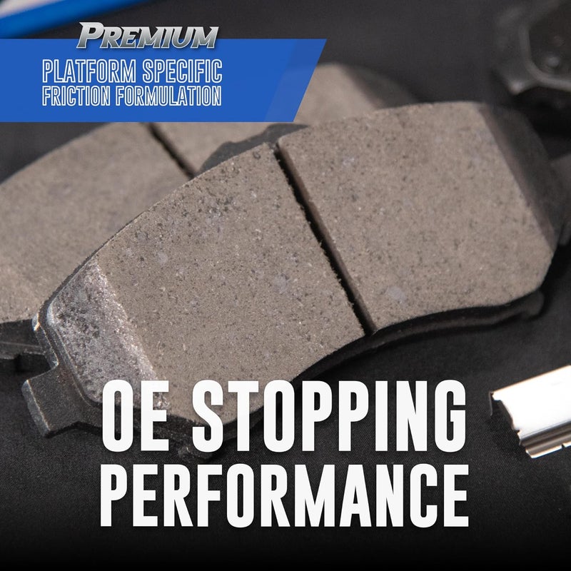 Bendix Premium SBC1794 Ceramic Front Brake Pads for Mercedes-Benz C300 2023-2015, E200 2020-2016, E250 2019-2018 - Image 4